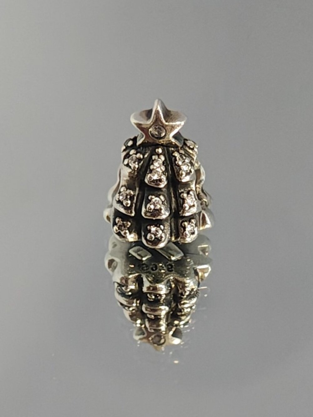 Authentic Pandora Retired Tree of Lights Christmas Charm – 791239CZ